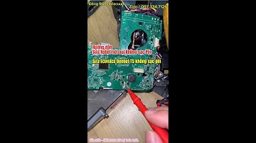 Sửa lỗi Pin yếu, Không sạc Pin Robot hút bụi  Deebot T5| Fix Ecovasc T5 reports low battery error