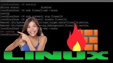 Centos Linux Disable SElinux and Firewalld