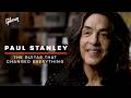 The first guitar Paul Stanley of KISS ever owned