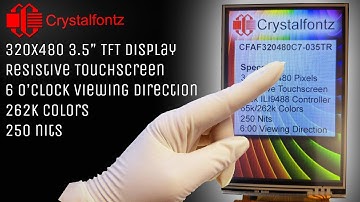 320x480 Resistive Touchscreen TFT - ONLY 3.3V! - Multiple Interfaces - ILITEK ILI9488 Controller