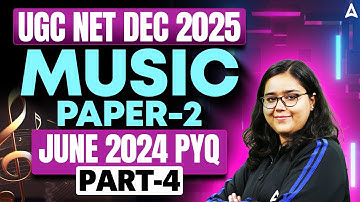 UGC NET Music | UGC NET Music June 2024 Question Paper | UGC NET Music PYQs By Deepa Mam