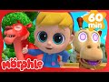 Hypnotised Animals 😵‍💫 | MORPHLE 🔴| Old MacDonalds Farm | MOONBUG KIDS | Animal Cartoons for Kids