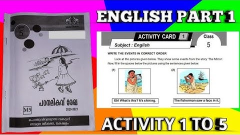 STD5 padana mikavu Rekha|Class 5 Learning Excellence Record|English Activity Cards|part|SCERT Kerala