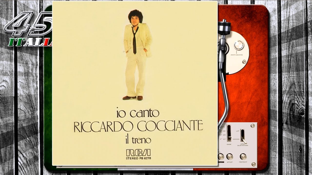 Riccardo Cocciante - Io Canto [1979] - YouTube