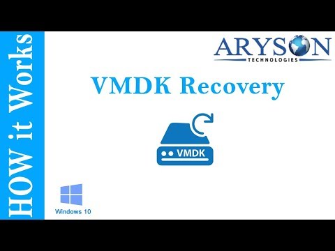 VMware Data Recovery to Repair/Restore Virtual Machine Data from VMDK File