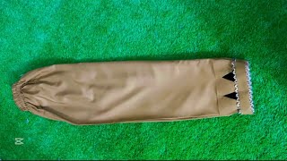 Simple and Beautiful Trouser Design Cutting and Stitching | Zahra Design