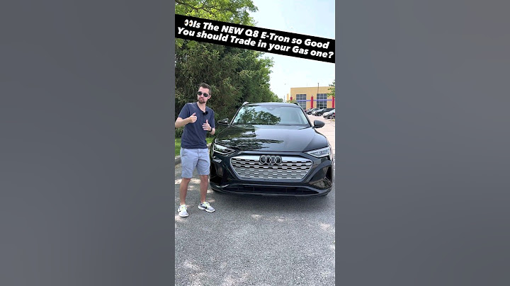 Three Reasons you Should *Trade in* Your Gas Audi Q8 for the NEW 2024 Audi Q8 e-tron!