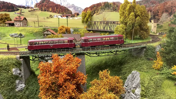 Märklin Model Railway Oberland: A H0 scale dream layout from the Stellwerk-Ost model railway work...