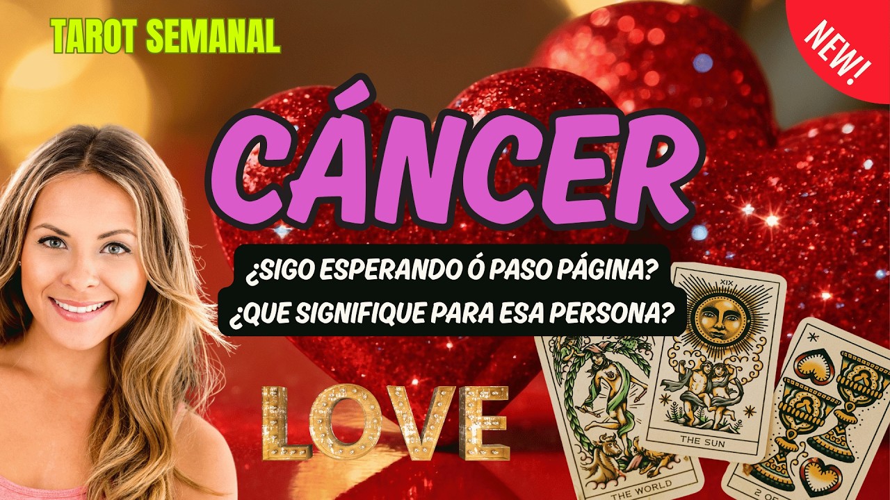 CÁNCER ♋️ LAS CARTAS HABLAN DE UN AMOR MUY BONITO ️ QUE AMASTE Y ...