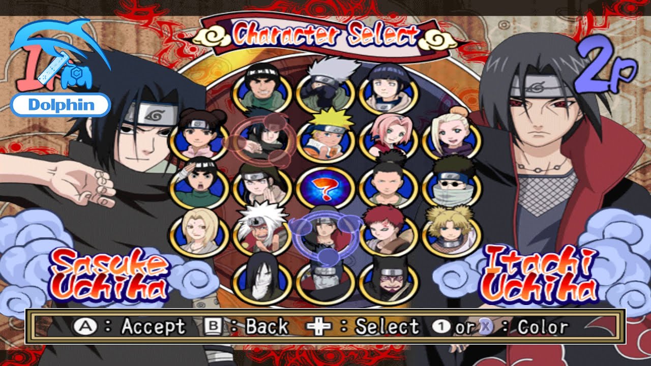 Naruto: Clash of Ninja Revolution - Longplay [Wii] 