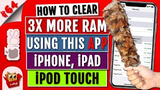 NEW METHOD To Clear iPhone RAM Memory | CLEAR 3X MORE MEMORY |iPhone X/XsMax/XR/8/7/6/5|iOS 12/11/10 screenshot 3