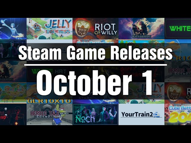 New Steam Games - Tuesday October 17 2023 