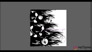 Inktober 2019 Day 17: 'Ornament' - artbycins - Adobe Illustrator