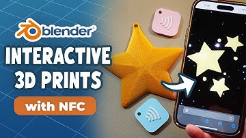 Make Your 3D Prints Interactive | Blender 3D + NFC Tutorial