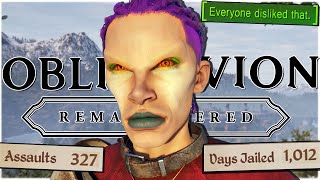 Being A Psychopath In Oblivion Remastered