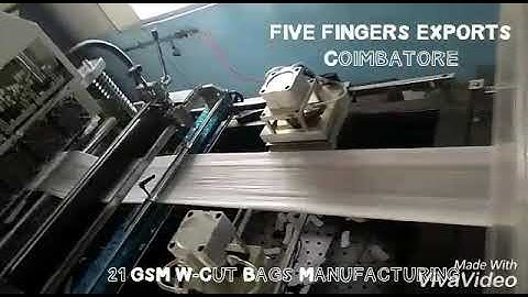 Fully Automatic Non Woven Bag Making Machine | 20 GSM | Five Fingers Exports | India