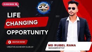 Life changing opportunity by Md Rubel Rana #flp #entrepreneur #motivation #bangladesh 