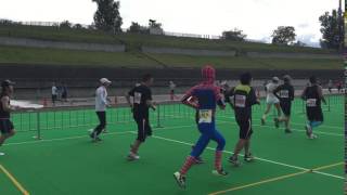 20151004札幌マラソンスパイダーマン