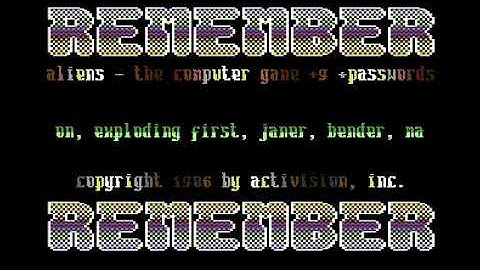 C64 Intro: 2005 Remember Crack Intro