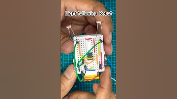 Light Following Robot #diyrobotics