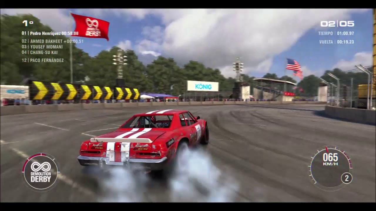Grid 2 - Demolition Derby Gameplay
