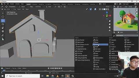 Cara buat rumah dengan menggunakan aplikasi blender