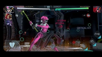 [Free to play: Injustice 2 Mobile] - Solo Raid Advent of Chaos Heroic 5 MV Batwoman ONE SHOT