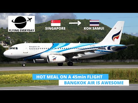TRIP REPORT | BANGKOK AIR A319 | ECONOMY CLASS | SINGAPORE (SIN) - KOH SAMUI (USM) SERVICE