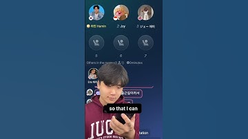 Voiceroom on HelloTalk to practice Korean 🇰🇷