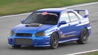 700+HP Subaru Impreza STi testing its new KAPS Sequential Gearbox on track!