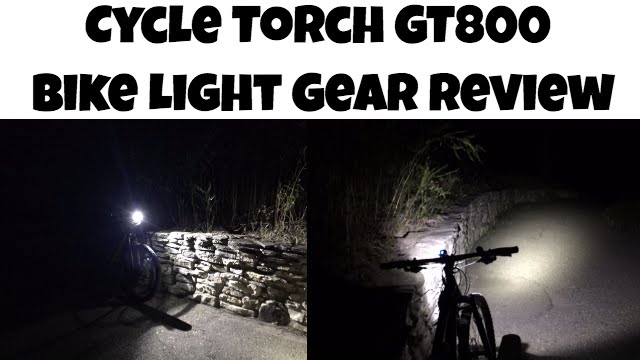 Cycle Torch Gt800 Bike Light Review - YouTube