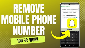 How To REMOVE Mobile Phone Number From Snapchat LEGIT 100% WORK Android and Iphone