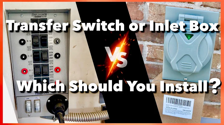 BEST Way To Connect A Generator To Your House - Interlock Kit with Inlet Box or Transfer Switch