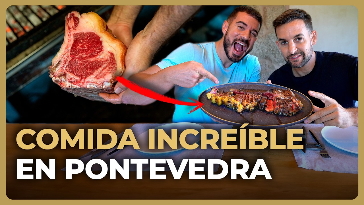 RESTAURANTE BRUTAL de COCINA A LA LEÑA en GALICIA - FLIPAMOS!!!