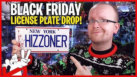 Ghostbusters II Mayor Lenny license plate now available for only $10!