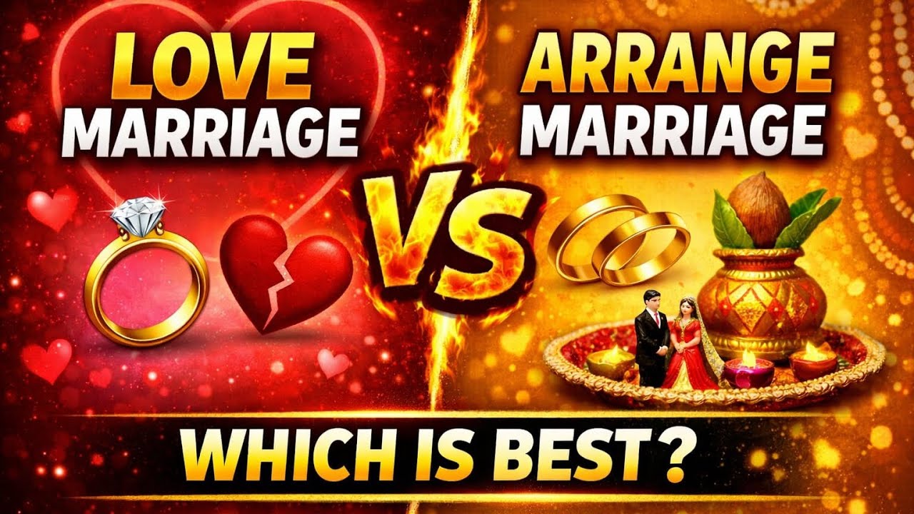 Love Marriage vs Arrange Marriage – 90% Log Galat Sochte Hain! #LoveVsArrange #MarriageTruth