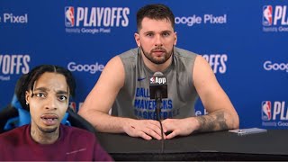 Woman Gets Back Blown Out During Luka Doncic Interview