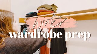 Winter Capsule Wardrobe Prep | Seasonal Closet Swap