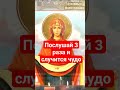 Послушай 3 раза и случится чудо #молитва #православие #shortvideo