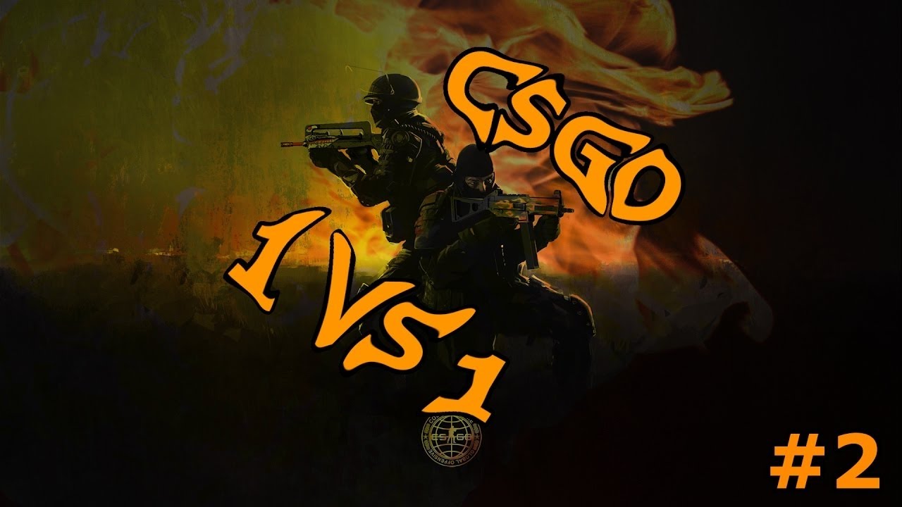 CSGO 1VS1 #2-Strzelamy hedy z kalasza.