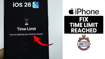 [iOS 26] How to Fix Time Limit Reached Issue on iPhone - Time Limit Problem