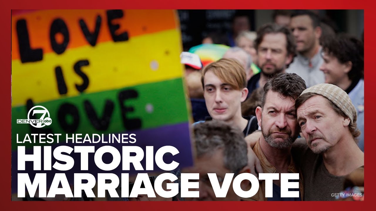 Landmark Same Sex Marriage Bill Latest Headlines Youtube