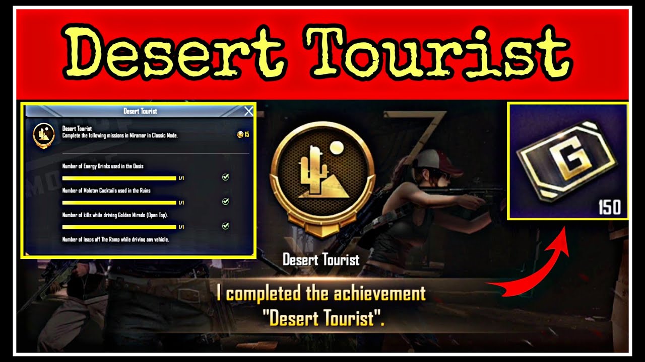 desert tourist pubg