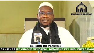 SERMON DU VENDREDI / IMAM MOHAMED MAHI OUATTARA