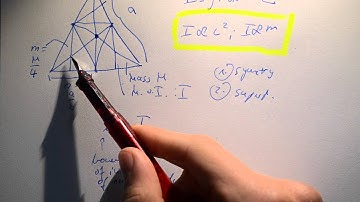 How to calculate the moment of inertia of a triangular plate WITHOUT integration