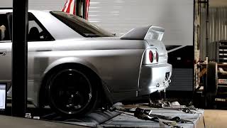 R32 GTR Pure sound on the dyno in HD