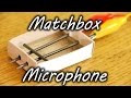 How to Make a Microphone from an empty Matchbox.