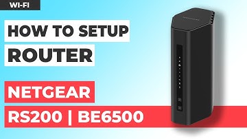 ✅ How to Setup NETGEAR RS200 | How to Set Up NETGEAR Nighthawk BE6500 WiFi Router