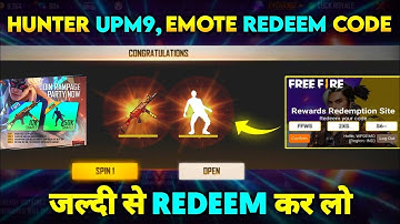 Join Rampage Party New Redeem Code Today | Free Fire Redeem Code Today || Failed To Redeem Free Fire