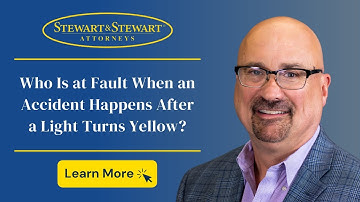 Who Is at Fault When an Accident Happens After a Light Turns Yellow?